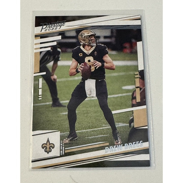 2022 Panini Prestige Drew Brees NFL NFC New Orleans Saints - Football Card #215*