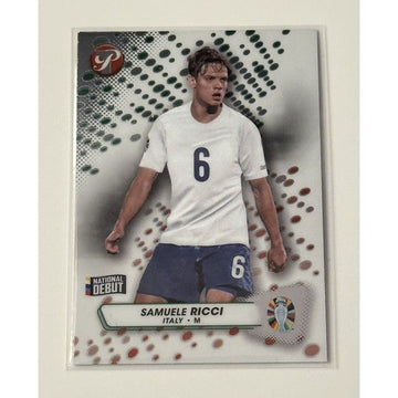 2023-24 Topps Pristine UEFA Road To Euro Samuele Ricci - Italy Futbol Card #104*