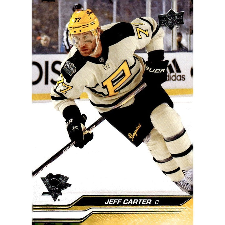 Jeff Carter 2023-24 Upper Deck Series 2 NHL hockey card #390 Pittsburgh Penguins collectible