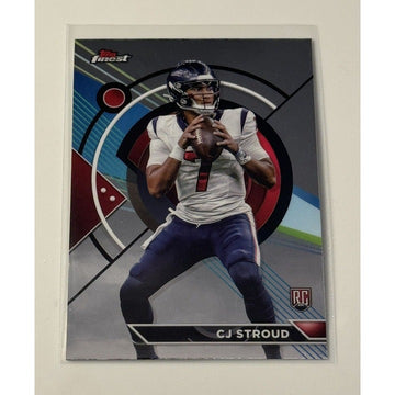 2023 Topps Composite CJ Stroud Topps Finest Rookie RC - Houston Texans Card #189