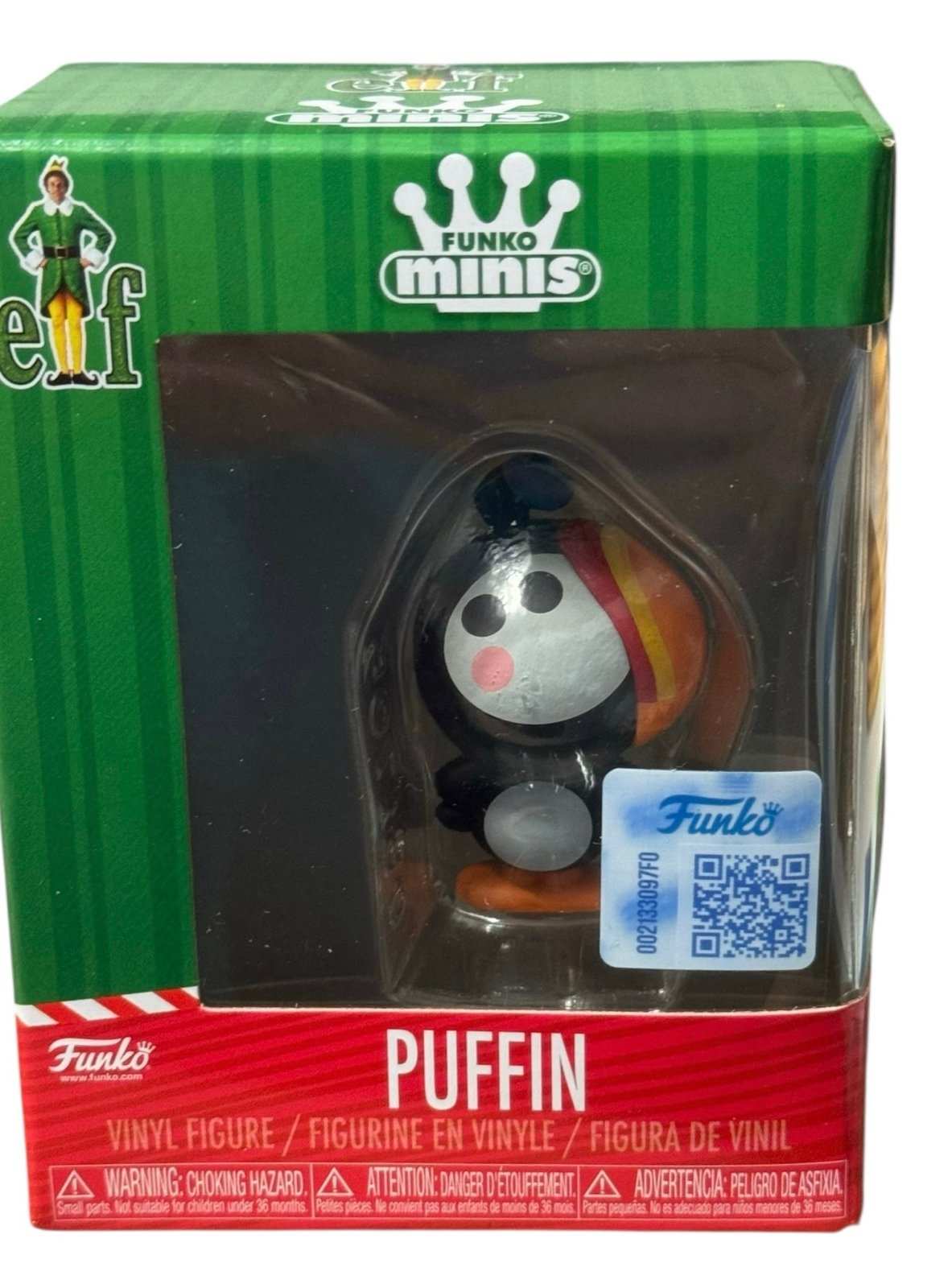 Funko Minis Elf Puffin vinyl figure sealed in original packaging collectible