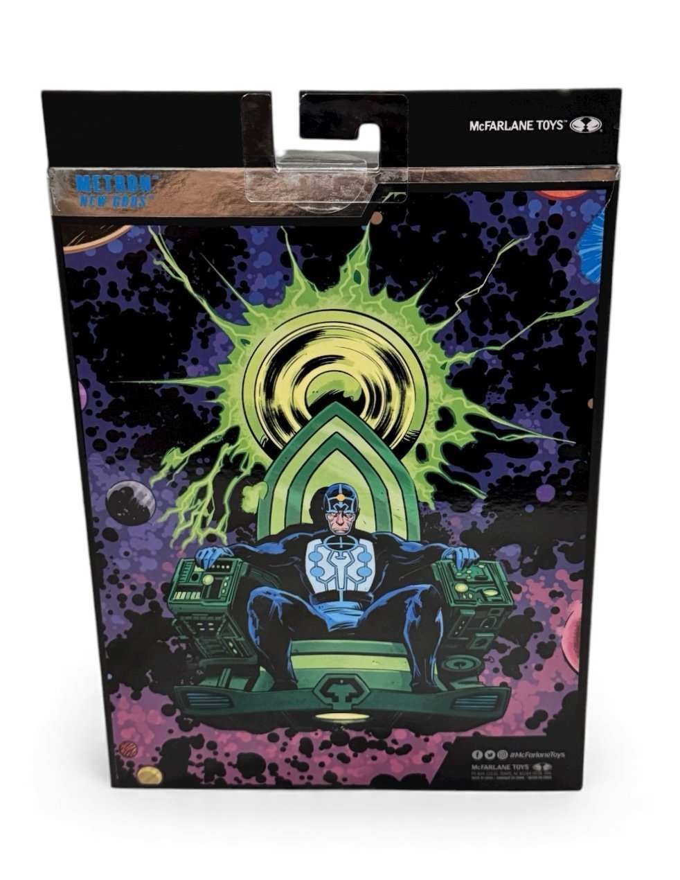 DC Multiverse Metron McFarlane Toys figure sealed collector edition with Mobius Chair and 22 articulation points