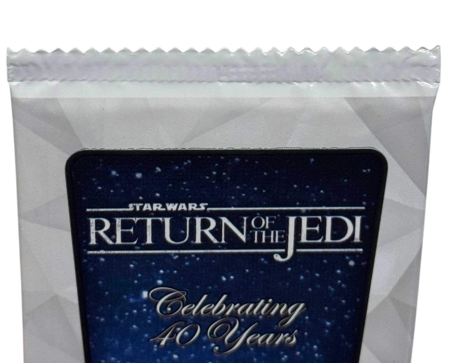 2023 Topps Chrome Star Wars Return of the Jedi 40th Anniversary Sapphire Edition sealed card pack