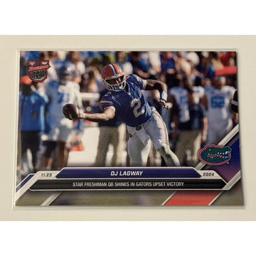 DJ Lagway RC Florida QB Gators Upset Victory 2024 Bowman U Now Card 44 - IN HAND