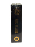 Funko Pop Pin WWE Ric Flair collectible pin box side view with black and gold design