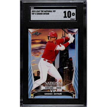 2023 Leaf The National Sports Conv. Shohei Ohtani* #VIP-3 NSCC VIP Angels SGC 10