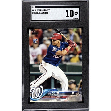 2018 Topps Update JUAN SOTO RC SGC 10 Gem Mint Nationals/Padres US300 MLB ROOKIE