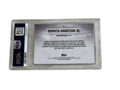 Marvin Harrison Jr 2024 Topps Signature Class Gridiron Ambassadors Rookie card PSA 9 mint condition back view