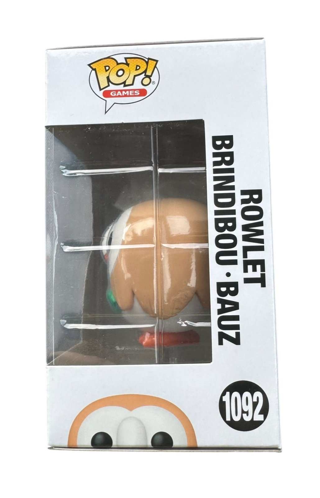 Rowlet Funko Pop vinyl figure #1092 in mint box from Pokémon series