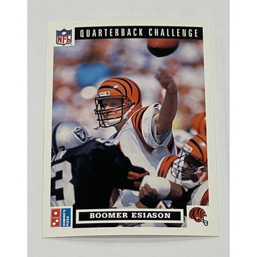 Boomer Esiason 1991 The Quarterbacks Challenge Dominoes #4 - NFL Bengals Vintage