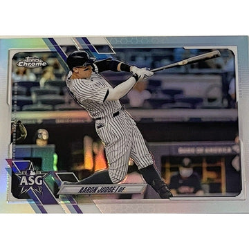 2021 TOPPS Chrome Update Aaron Judge ASG Refractor #ASG-23 NY Yankees* ALL RISE!