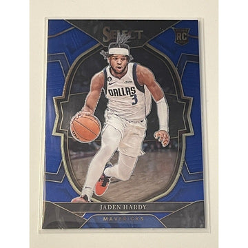 2022-23 Panini Select Basketball NBA - Jaden Hardy RC - Blue Concourse Prizm #80
