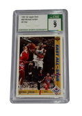 1991-92 Upper Deck Michael Jordan All-Star #69 basketball card graded CSG 9 Mint in protective case