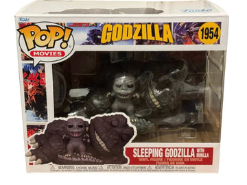 Funko Pop Movies Godzilla 1954 Sleeping Godzilla with Minilla vinyl figure collectible
