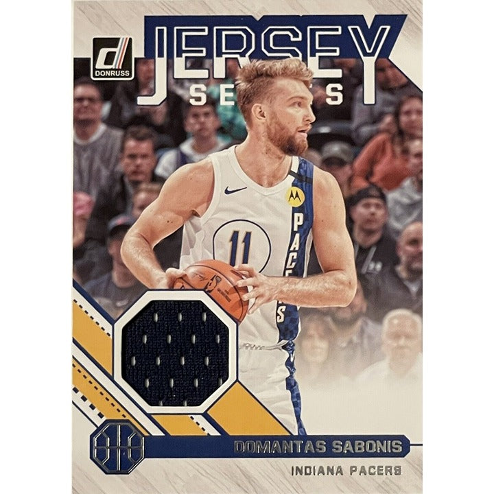 2020-21 Panini Donruss Basketball Jersey NBA DOMANTAS SABONIS #JSDSB Pacers MINT