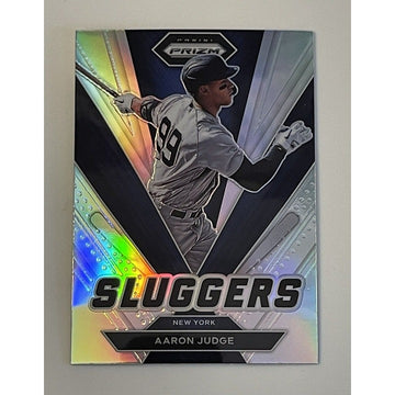 Aaron Judge 2022 PRIZM SLUGGERS #SL-3 Refractor MLB NY Yankees Baseball ALL RISE