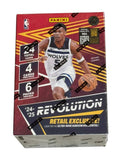 2024 25 Panini Revolution NBA Trading Card sealed retail blaster box with 24 cards and star rookie chase designs