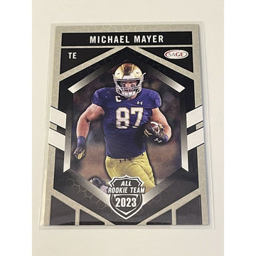 2023 SAGE High Series All-Rookie Team Michael Mayer RC* #RT-184 Rookie - Raiders