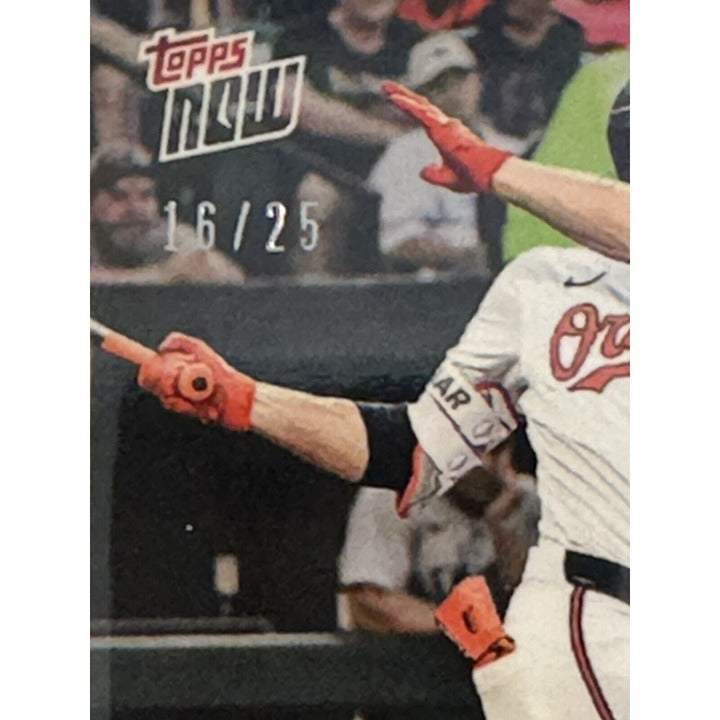 2024 Topps Now MLB Gunnar Henderson Orioles limited edition baseball card