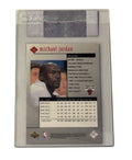 1998-99 Upper Deck Black Diamond Michael Jordan basketball card in CGC Certified Authentic sleeve