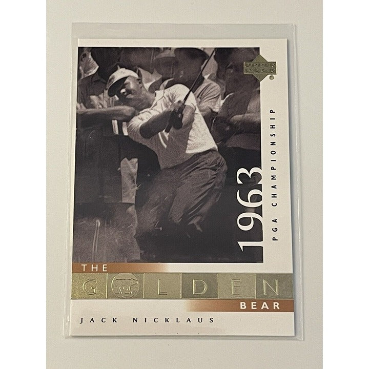 2001 Upper Deck Jack Nicklaus Card #108 PGA Tournament Champion Golf - The Bear*