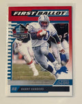 Barry Sanders 2025 Panini Score First Ballot Detroit Lions Hall of Fame football card
