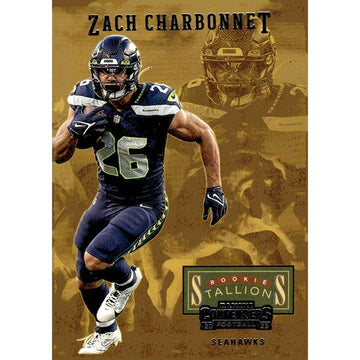 2023 Panini Contenders Zach Charbonnet Rookie Stallions NFL Seattle Seahawks #16