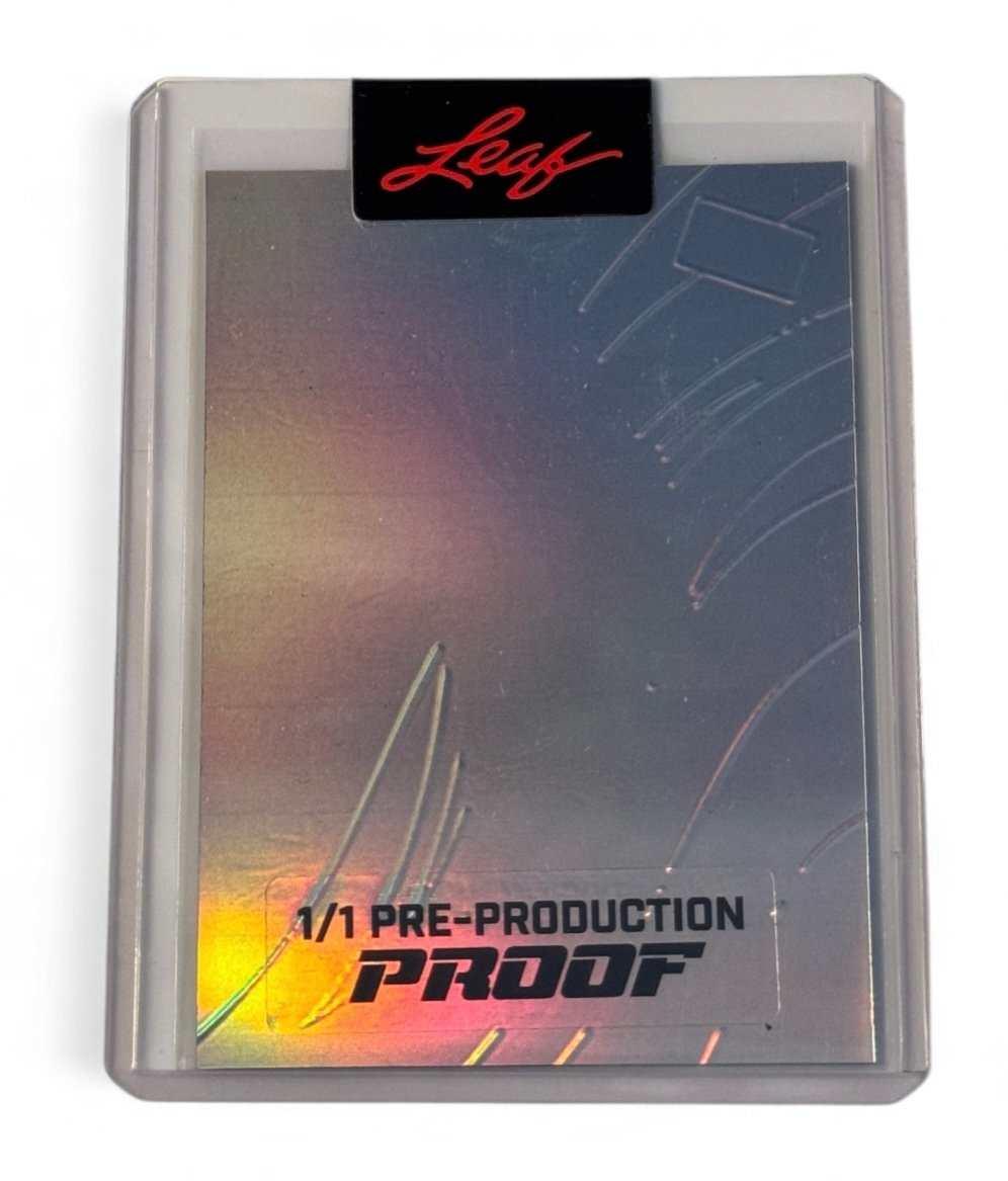 SEALED Air Noland Leaf Press Pass 1/1 Pre-Production Proof Ohio State NCAA Rare Card