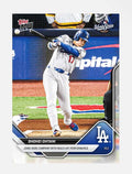 2025 Topps Now Shohei Ohtani MLB World Series Champs LA Dodgers card 919 multi-hit Game 7 performance