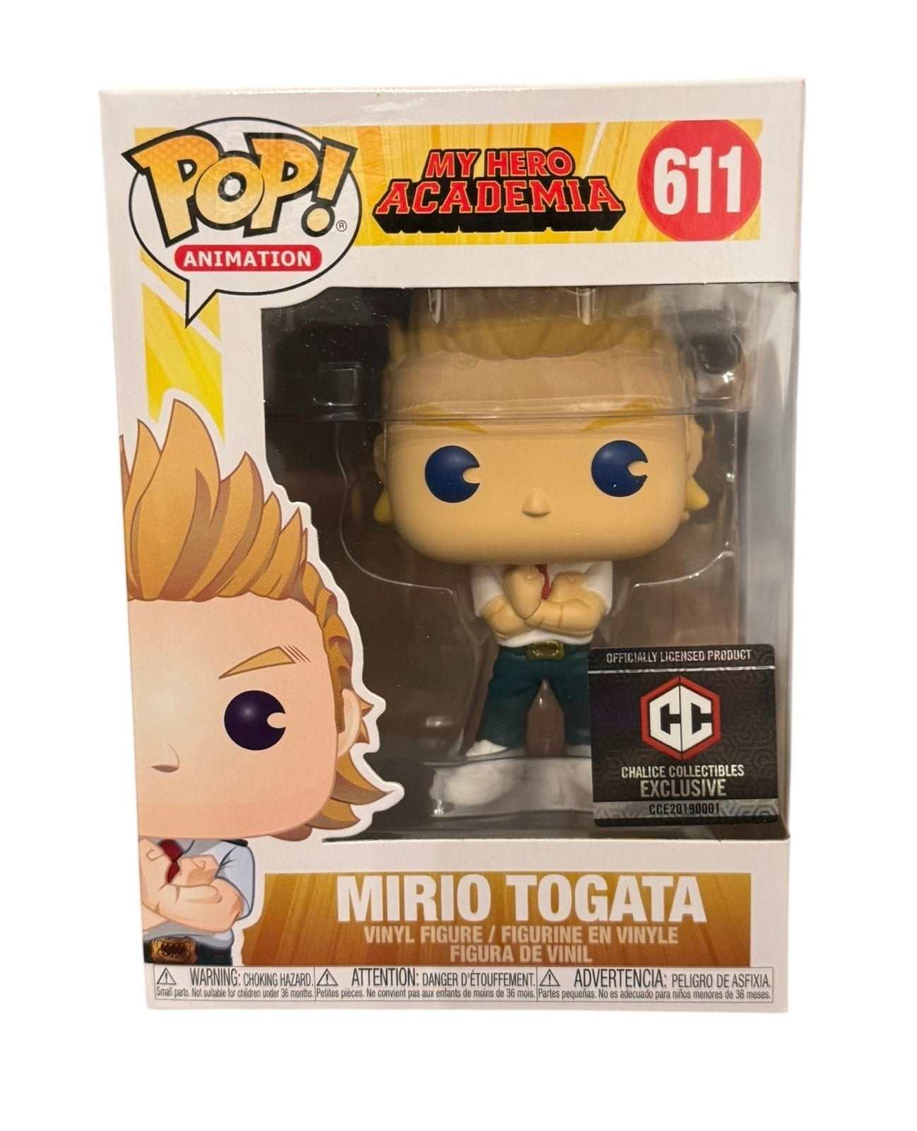 Funko Pop My Hero Academia Mirio Togata vinyl figure exclusive collectible