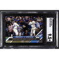 Superstars Team UP Shohei Ohtani Mookie Betts 2024 Topps Now Card SGC 9.5 Dodgers collectible