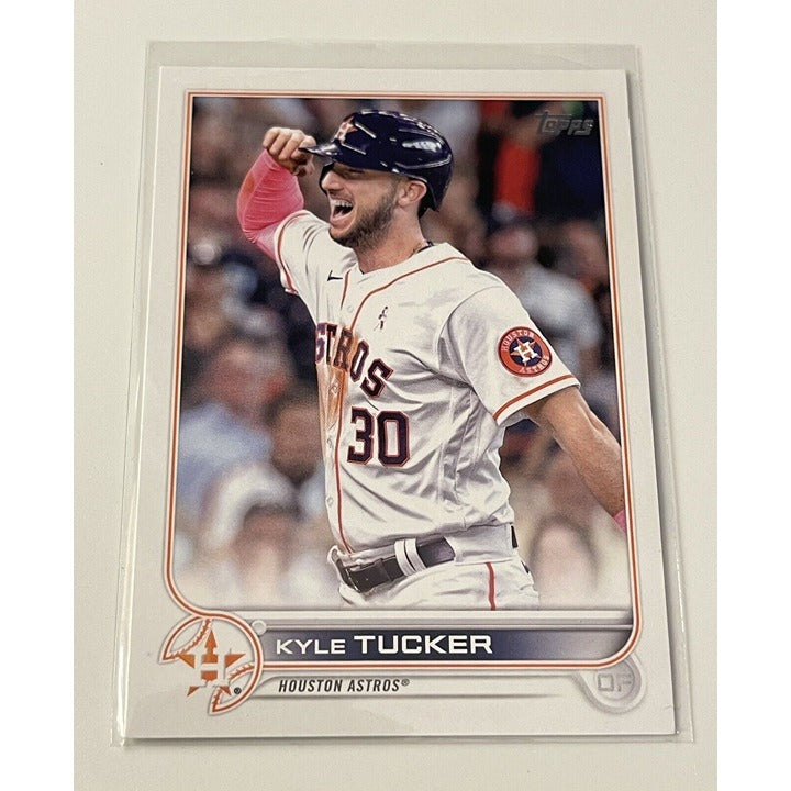 2022 Topps Baseball Kyle Tucker - MLB AL Houston Astros Baseball Card 319 Astros