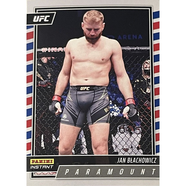 JAN BLACHOWICZ 2022 Panini Instant UFC Paramount MMA trading card