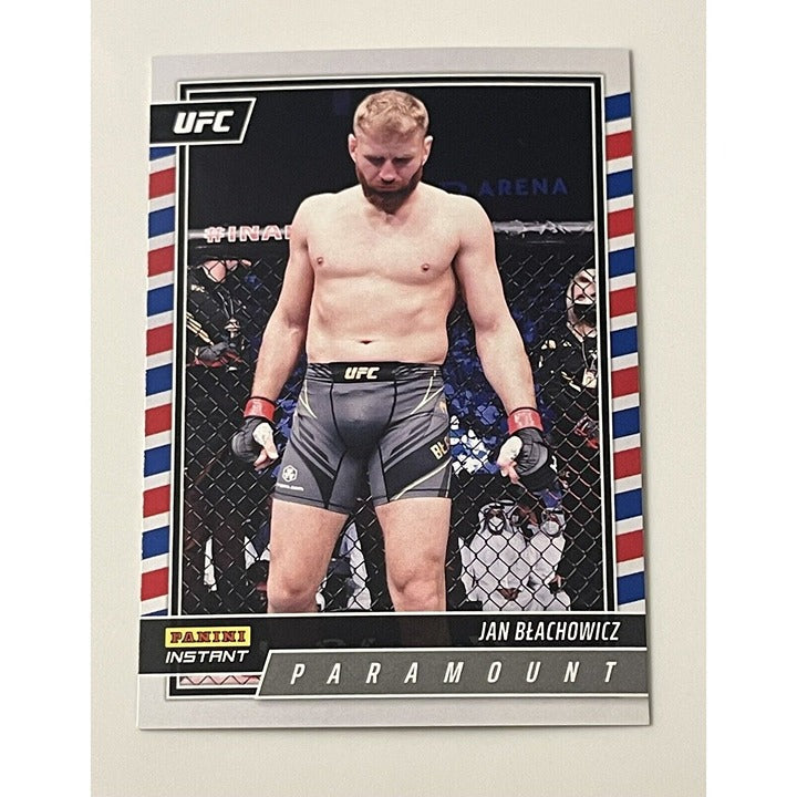 JAN BLACHOWICZ 2022 Panini Instant UFC Paramount MMA trading card #P22 Limited /700