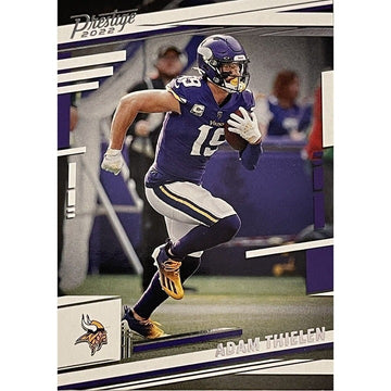 2022 Panini Prestige Xtra Points Adam Thielen* - NFL Vikings/Panthers Card #193