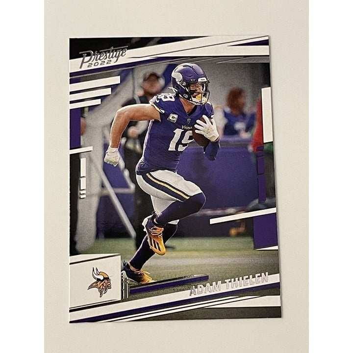 2022 Panini Prestige Adam Thielen Minnesota Vikings football trading card #193