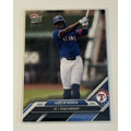 2024 Texas Rangers Topps Now Adolis García limited edition baseball card numbered 89 of 99
