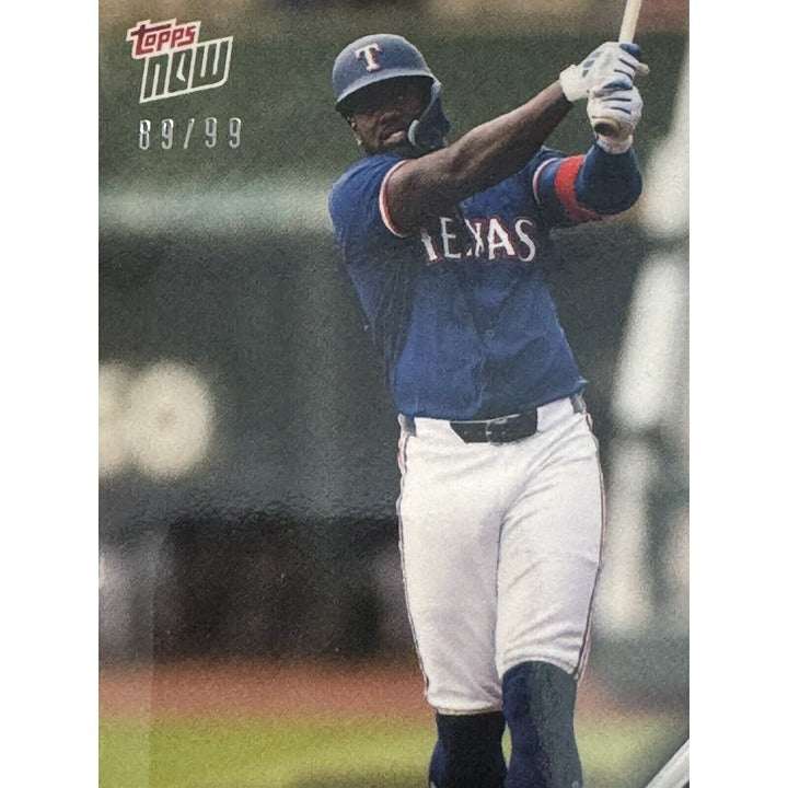 Rangers Team Topps NOW Rangers Team SET of 10 Card 2024 MLB Topps NOW Road 2 Opening Day & 89/99 Garcia