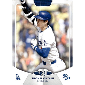 50/50 LIMITED EDITION! Shohei Ohtani MLB LA Dodgers 2024 TOPPS NOW Season #HR 31