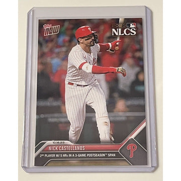 2023 Topps Now Nick Castellanos* MLB NLCS Philadelphia Phillies - RED Exclusive*