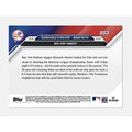 2024 Topps Now limited edition Stan Musial and Babe Ruth NY Yankees baseball trading card number 853