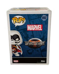 Taskmaster Funko Pop 892 Marvel Amazon Exclusive with shield and sword collectibles box