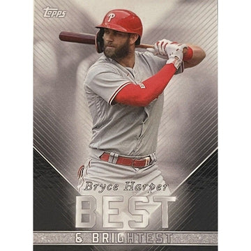 Bryce Harper 2022 Topps X Wander Franco Collection Best & Brightest 17 Nationals