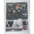 Ryan Mountcastle 2021 TOPPS NOW Orioles Rookie of the Year baseball card PCA-5