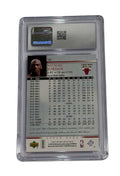 2007 Upper Deck Michael Jordan #191 CSG 9 Mint Chicago Bulls basketball card back view