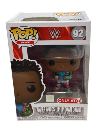 Funko Pop WWE Xavier Woods Up Up Down Down vinyl figure Target exclusive in box