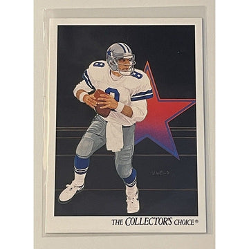 1991 Upper Deck Troy Aikman Football Card Collectors Choice Card #82 NFL Cowboys