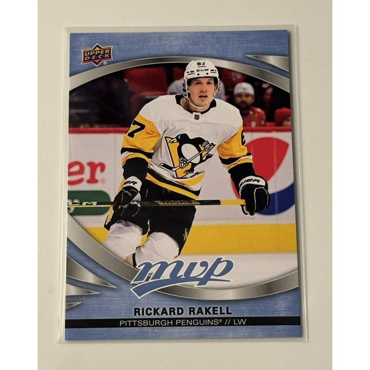 Rickard Rakell 2023-24 Upper Deck MVP Pittsburgh Penguins hockey card #109