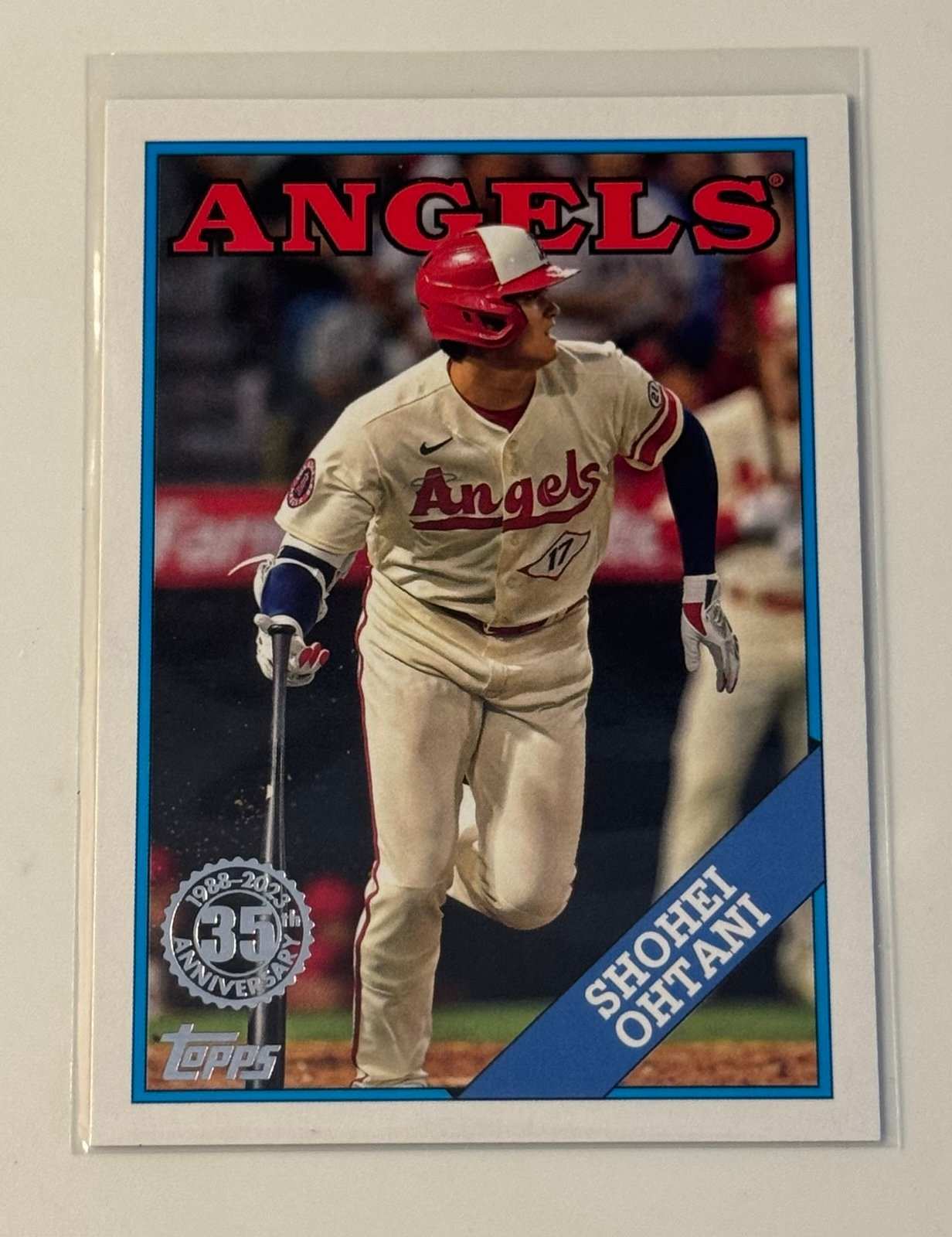 2023 Topps 35th Anniversary Shohei Ohtani baseball card Angels Dodgers Raw