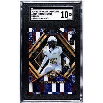 3/5 Travis Hunter 2024 Mania American PRC Heisman Winner 2025 NFL Draft - SGC 10